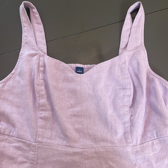 Linen midi dress - Picture 5 of 10